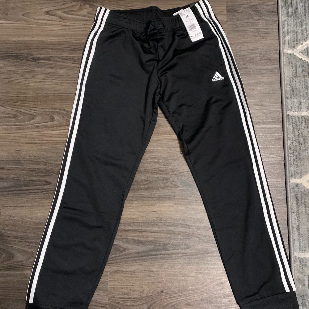 Primegreen Essentials Warm-up Slim Tapered 3-Stripes Track Pants (Medium)